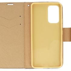 Telone Magnetické pouzdro Fancy pro Samsung Galaxy A73 - Zlatá KP17937