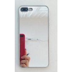 IZMAEL Lesklé zrcadlové pouzdro pro Xiaomi Redmi 5 Plus - Stříbrná KP19668