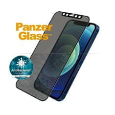 PanzerGlass Tvrzené sklo Privacy Standard Fit AB pro iPhone 12 mini - Transparentní KP28955