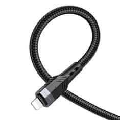 Borofone Kabel Borofone USB-C - Lighting - 1.2m - Černá KP23475