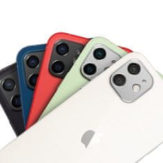 RINGKE Camera Styling super odolný chránič zadní kamery pro Apple iPhone 12 Mini - Stříbrná KP14713