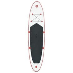 Vidaxl SUP paddleboard s příslušenstvím nafukovací červenobílý