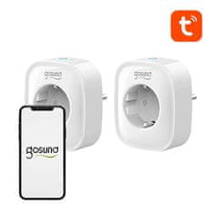 Gosund SP1 2x Smart inteligentní zásuvka 16A 3680W, bíla