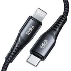 Joyroom Fast Charging kabel USB-C / Lightning 2.1A 1.8m, černý