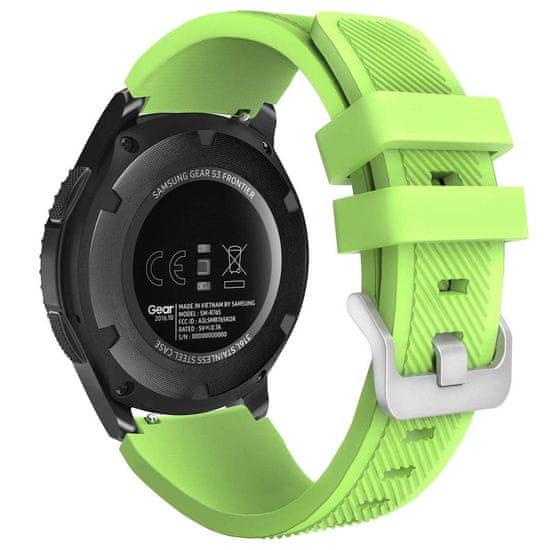 BStrap Silicone Sport řemínek na Huawei Watch GT3 46mm, green