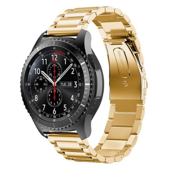 BStrap Stainless Steel řemínek na Samsung Galaxy Watch 3 45mm, gold