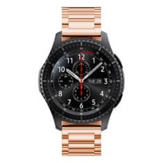 BStrap Stainless Steel řemínek na Huawei Watch GT3 46mm, rose gold