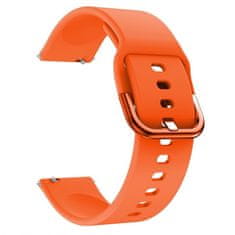 BStrap Silicone V2 řemínek na Samsung Galaxy Watch 3 41mm, orange