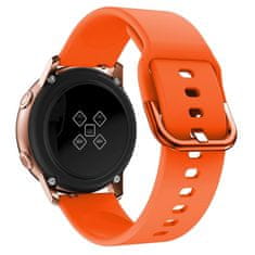 BStrap Silicone V2 řemínek na Samsung Galaxy Watch 3 41mm, orange