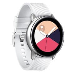 BStrap Silicone Line (Small) řemínek na Samsung Galaxy Watch 3 41mm, gray