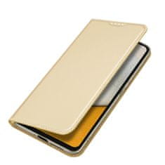 Dux Ducis Skin Pro knížkové pouzdro na Samsung Galaxy A34 5G, zlaté