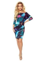 Numoco Dámské šaty 13-141, vícebarevné, XL