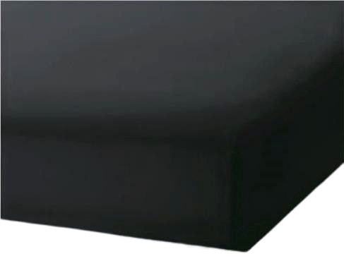 Bavlissimo Prostěradlo 180 x 200 cm černá