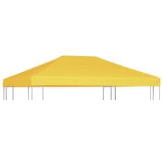 Petromila Náhradní střecha na altán 270 g/m² 4 x 3 m žlutá