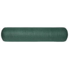 Vidaxl Stínící tkanina zelená 1,5 x 50 m HDPE 195 g/m2