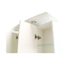 BPS-koupelny Zrcadlová skříňka závěsná s LED osvětlením Lisa 100 ZS