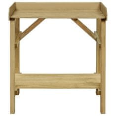 Petromila Přesazovací stolek impregnovaná borovice 75 x 40 x 90 cm