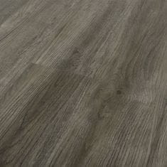 Greatstore Samolepící podlahová prkna 4,46 m2 3 mm PVC šedo-hnědá