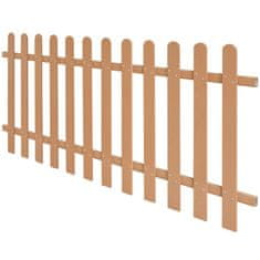 Vidaxl Laťkový plot WPC 200 x 80 cm