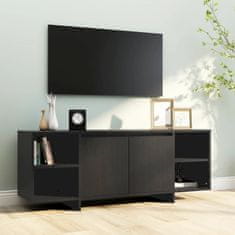 Vidaxl TV stolek černý 130 x 35 x 50 cm dřevotříska