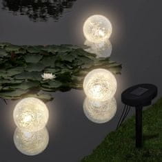Greatstore Plovoucí lampy 6 ks LED pro jezírko a bazén