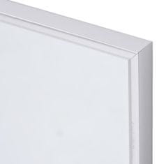 Vidaxl Zrcadlo stříbrné 100 x 60 cm
