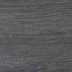 Greatstore Samolepící podlahová krytina PVC 5,21 m2 2 mm černá a bílá