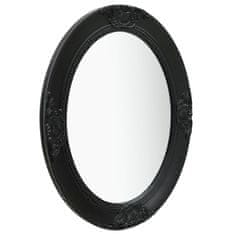 Petromila Nástěnné zrcadlo barokní styl 50 x 70 cm černé