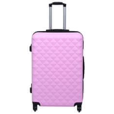 shumee Sada skořepinových kufrů na kolečkách 2 ks růžová ABS