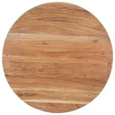 shumee Jídelní stůl 80 cm masivní akáciové dřevo