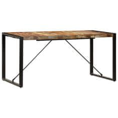 Greatstore Jídelní stůl 160 x 80 x 75 cm masivní recyklované dřevo