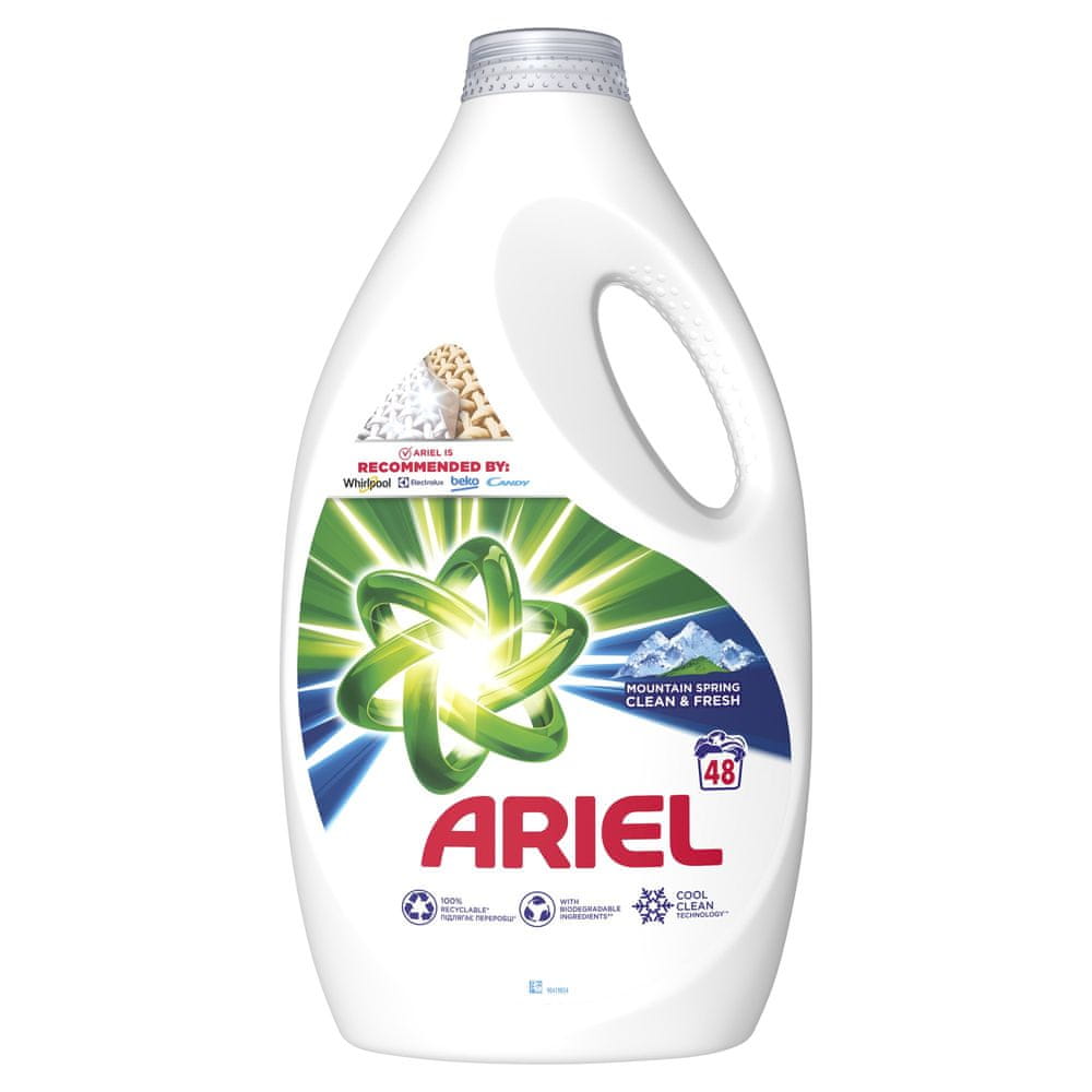 Ariel prací gel Mountain Spring 48 praní