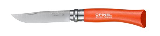 Opinel Zavírací nůž VRI N°07 Inox 8 cm oranžový, OPINEL