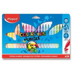 Maped Dětské fixy Color'Peps Jungle 24 barev