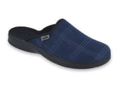 Befado pánské pantofle LEON modré 548M006 velikost 44