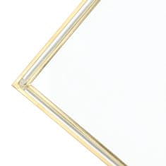 Homla Zlatý dekorativní podnos GRAZIA 18x18x4 cm