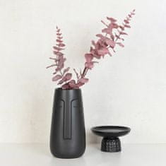 Keramická váza CERGY černá 13,5x26 cm