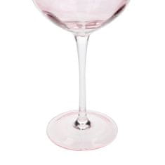 Sklenice na víno FELICE růžová 0,58l