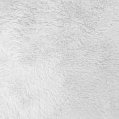 Homla NOVÝ povlak na polštář CLUMSY v imitaci králičí kožešiny šedý 45x45 cm