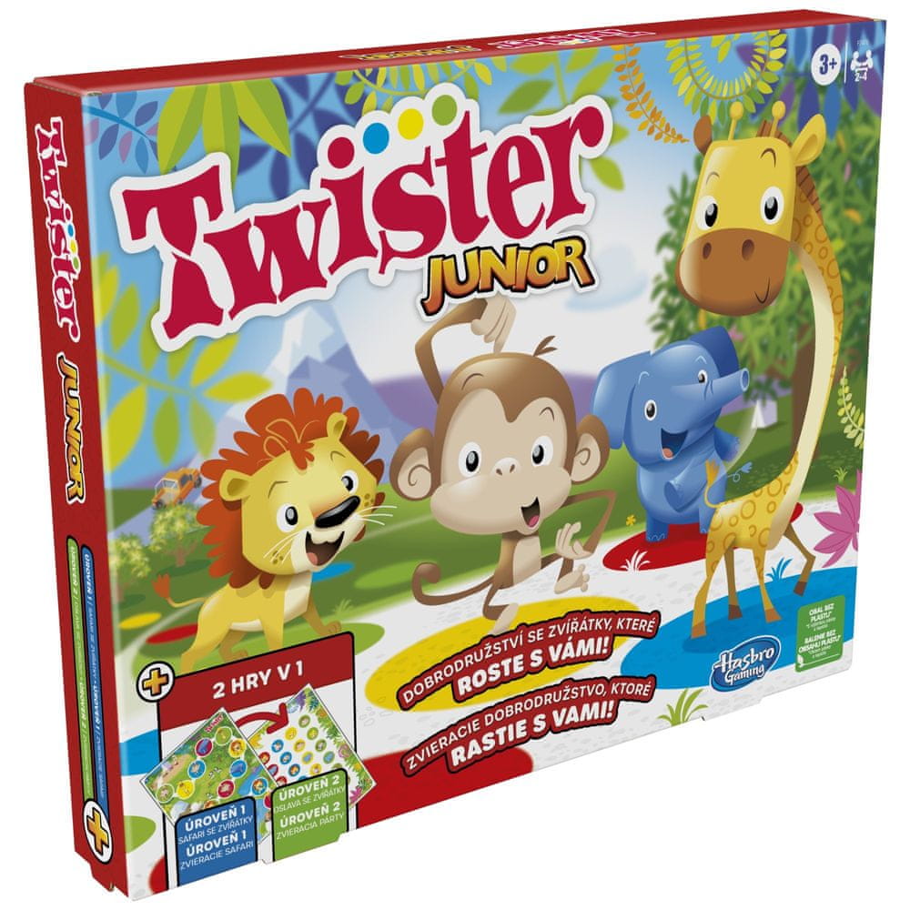 Levně Hasbro Twister Junior - CZ/SK