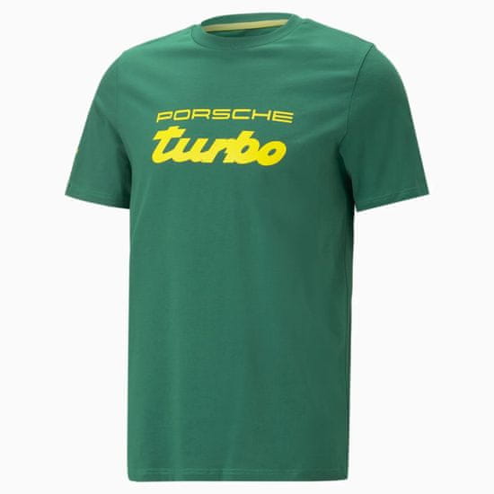 Porsche triko PUMA Turbo žluto-zelené