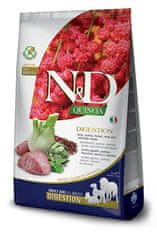 shumee Farmina N&D Dog Quinoa Digestion LamB&Fennel suché krmivo pro psy s jehněčím masem 7kg