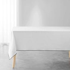 Douceur D'Interieur Bavlněný ubrus MISTRALINE, obdélníkový, bílý, 140 x 240 cm