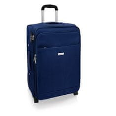 AVANCEA® Cestovní kufr GP7172 2W modrý M 66x44x28 cm