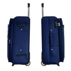 AVANCEA® Cestovní kufr GP8170 2W modrý M 66x44x28 cm