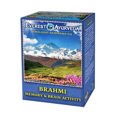 Zdravý den Everest Ayurveda BRAHMI himalájský bylinný čaj podporující mozkovou činnost a paměť 100 g