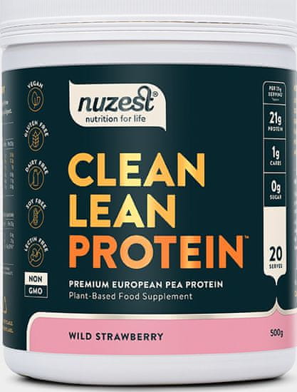 Nuzest Clean Lean Protein - jahoda 500 g