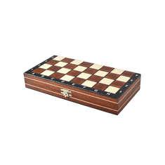 Dřevěné magnetické šachy 140S