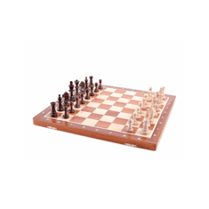 Turnajové šachy 6 Mahagon Lux Intarzie 96