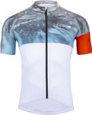 Kenny cyklo dres TECH 23 Summer dye modro-oranžovo-bílý 2XL